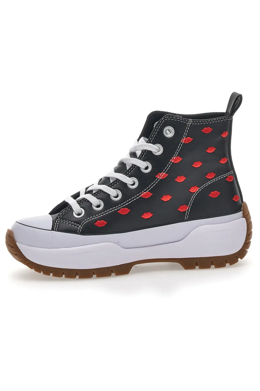 BRITISH KNIGHTS Sneakers Platform Kaya Mid Fly Nero