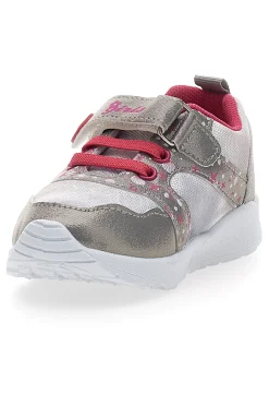 PITT KIDS Sneakers primi passi argento PK86A