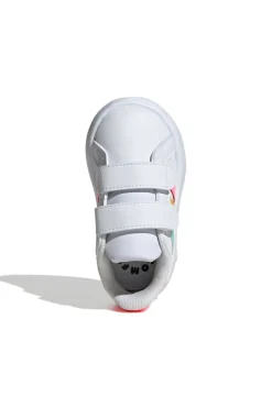 ADIDAS Sneakers Primi Passi Bianche con Velcro GRAND COURT 2.0 CF I