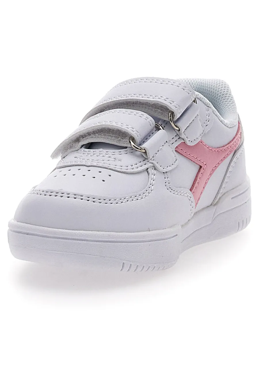 DIADORA Sneakers Primi Passi Bianche con Velcro Raptor Low TD