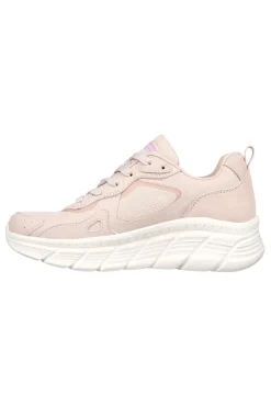 Donna SKECHERS Sneakers Rosa con Tomaia in Mesh BOBS Sport B Flex Hi - Forces Within