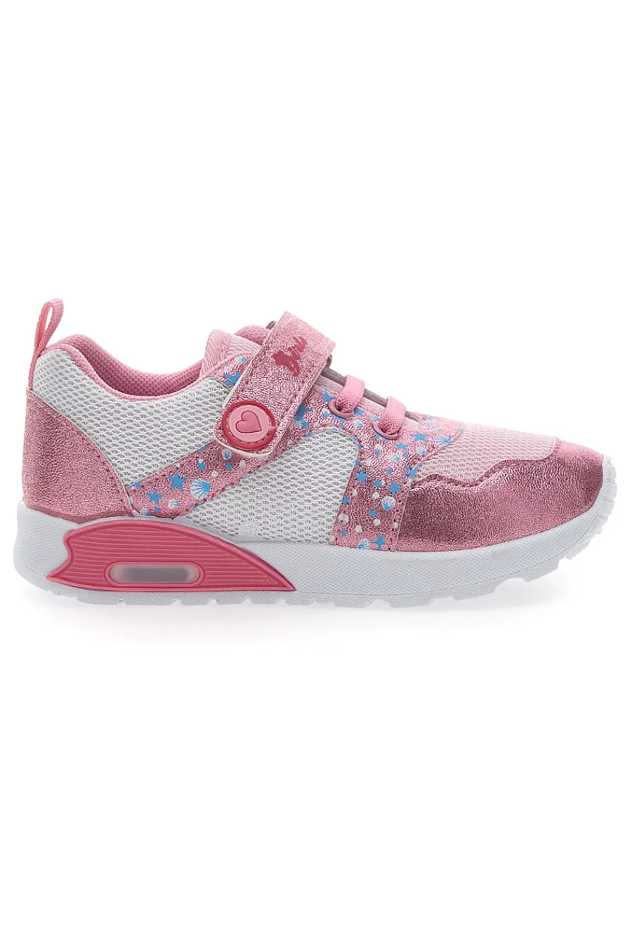 PITT KIDS Sneakers Rosa e Bianche da Bimbi 2187