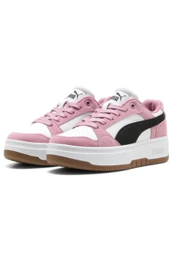 PUMA Sneakers rosa e bianche suola flatform Rebound Femme Low SD SoftFoam Best