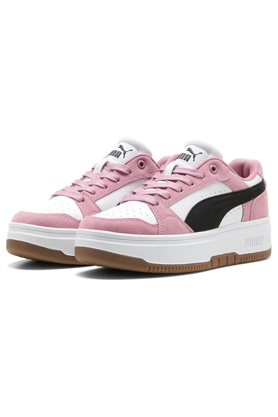 PUMA Sneakers rosa e bianche suola flatform Rebound Femme Low SD SoftFoam Best