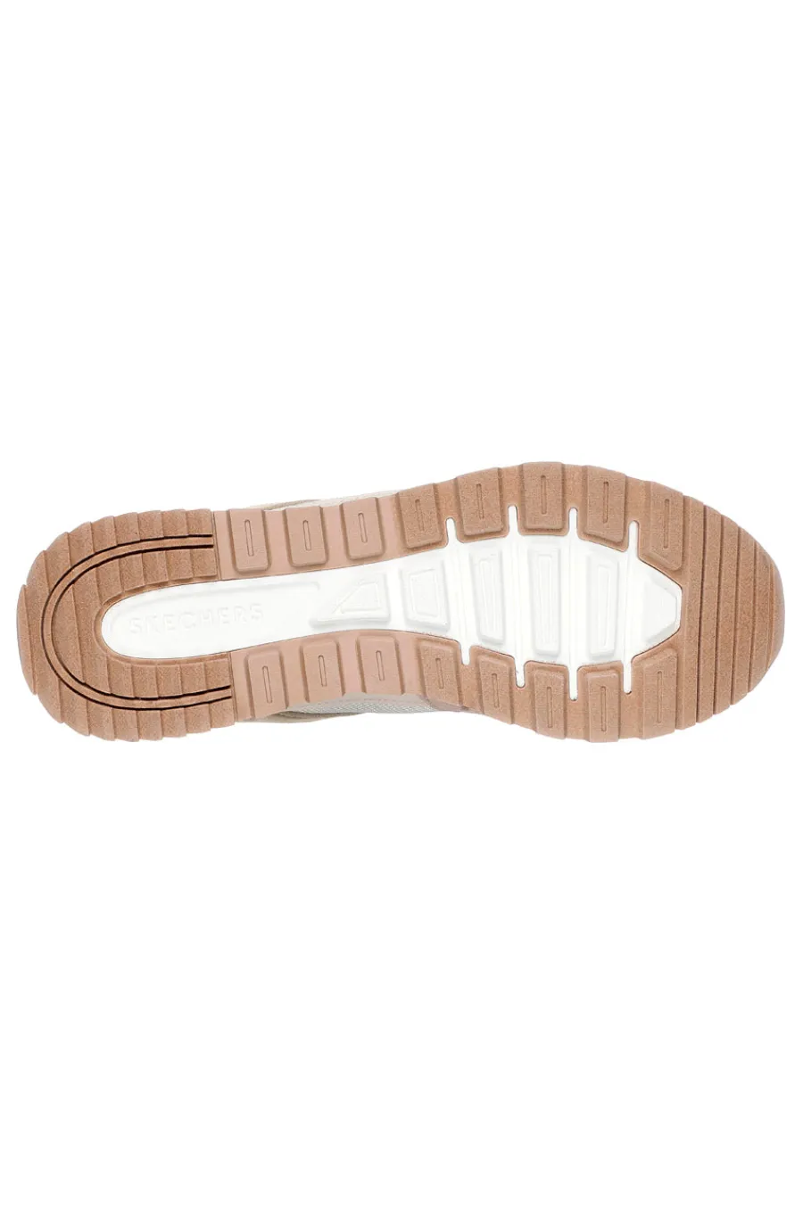 Donna SKECHERS Sneakers Rosa e Oro con Tomaia in Pelle Street Runway - Posh Gal