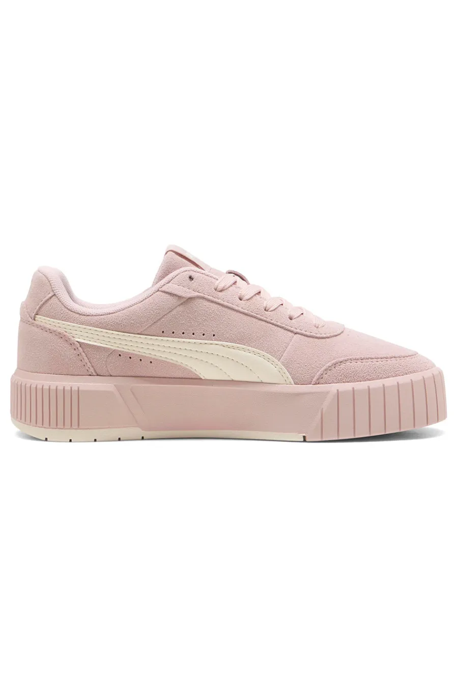 PUMA Sneakers rosa in suede con suola rialzata CARINA MIA SD