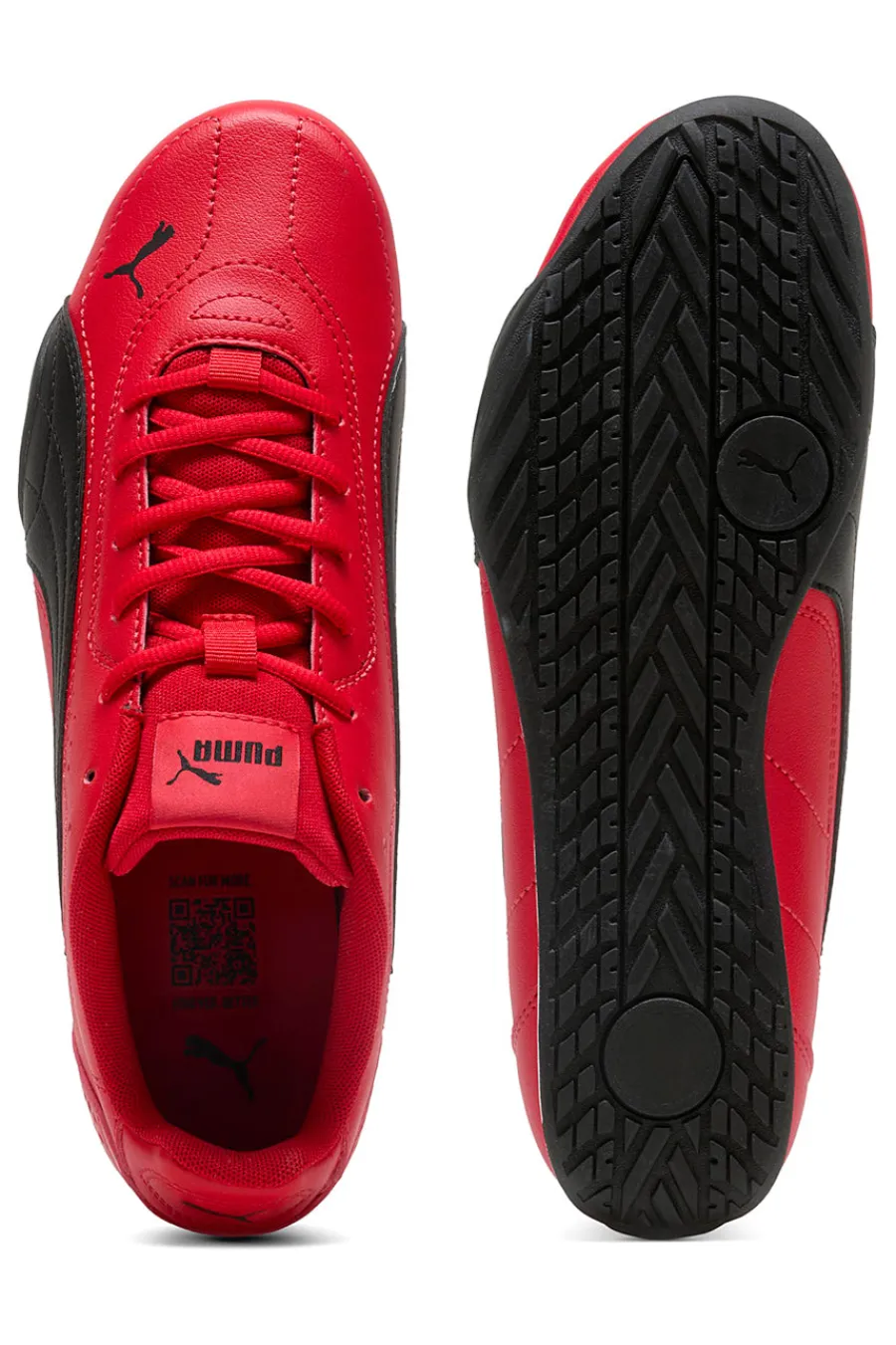 Uomo PUMA Sneakers rosse basse Catch