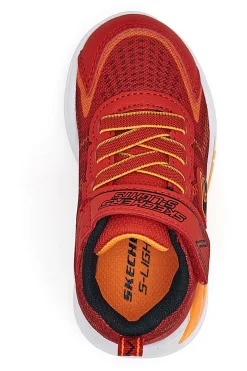 SKECHERS Sneakers Rosse Con Luci Colorate Lights Tri-Namics