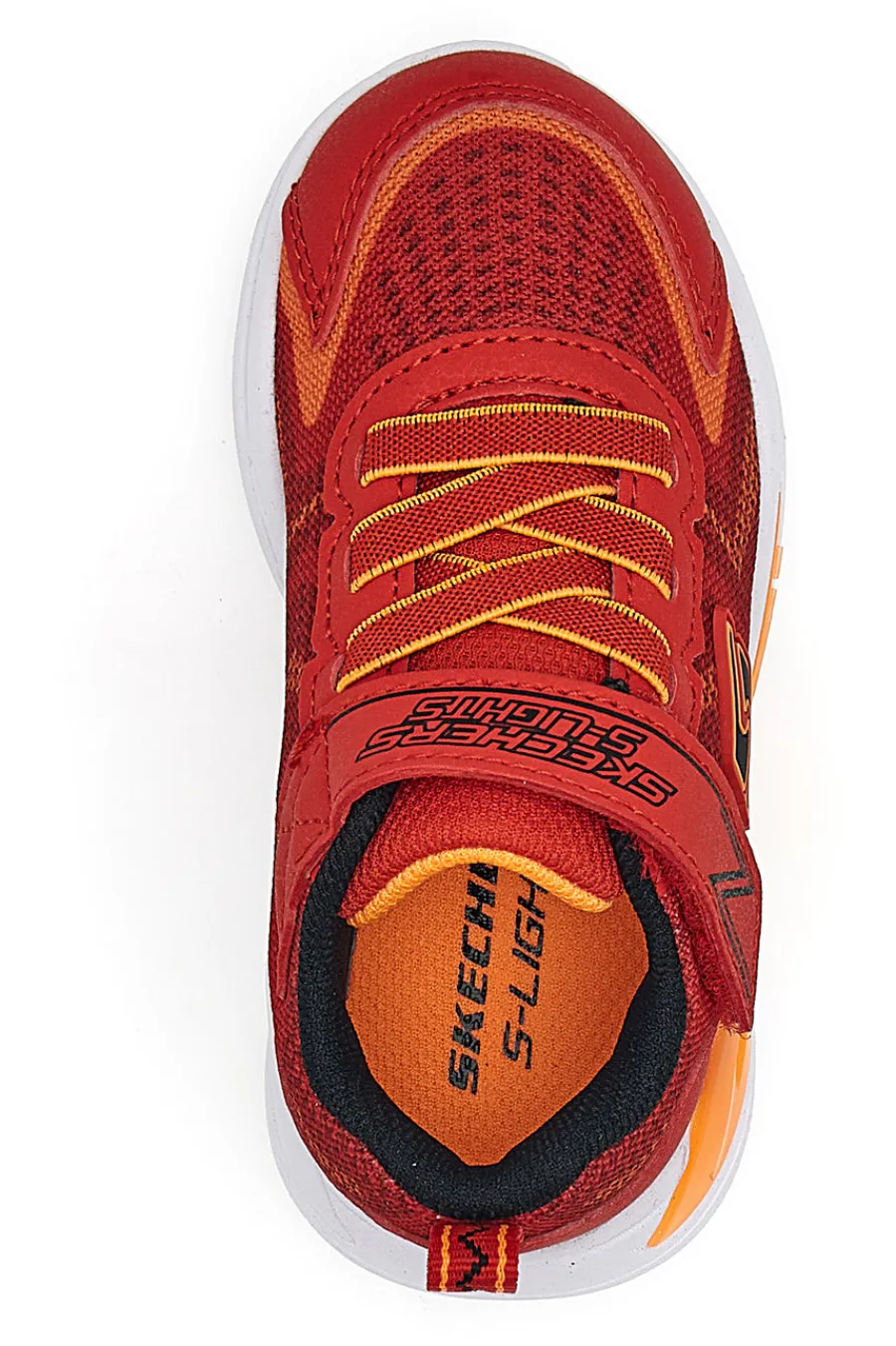 SKECHERS Sneakers Rosse Con Luci Colorate Lights Tri-Namics