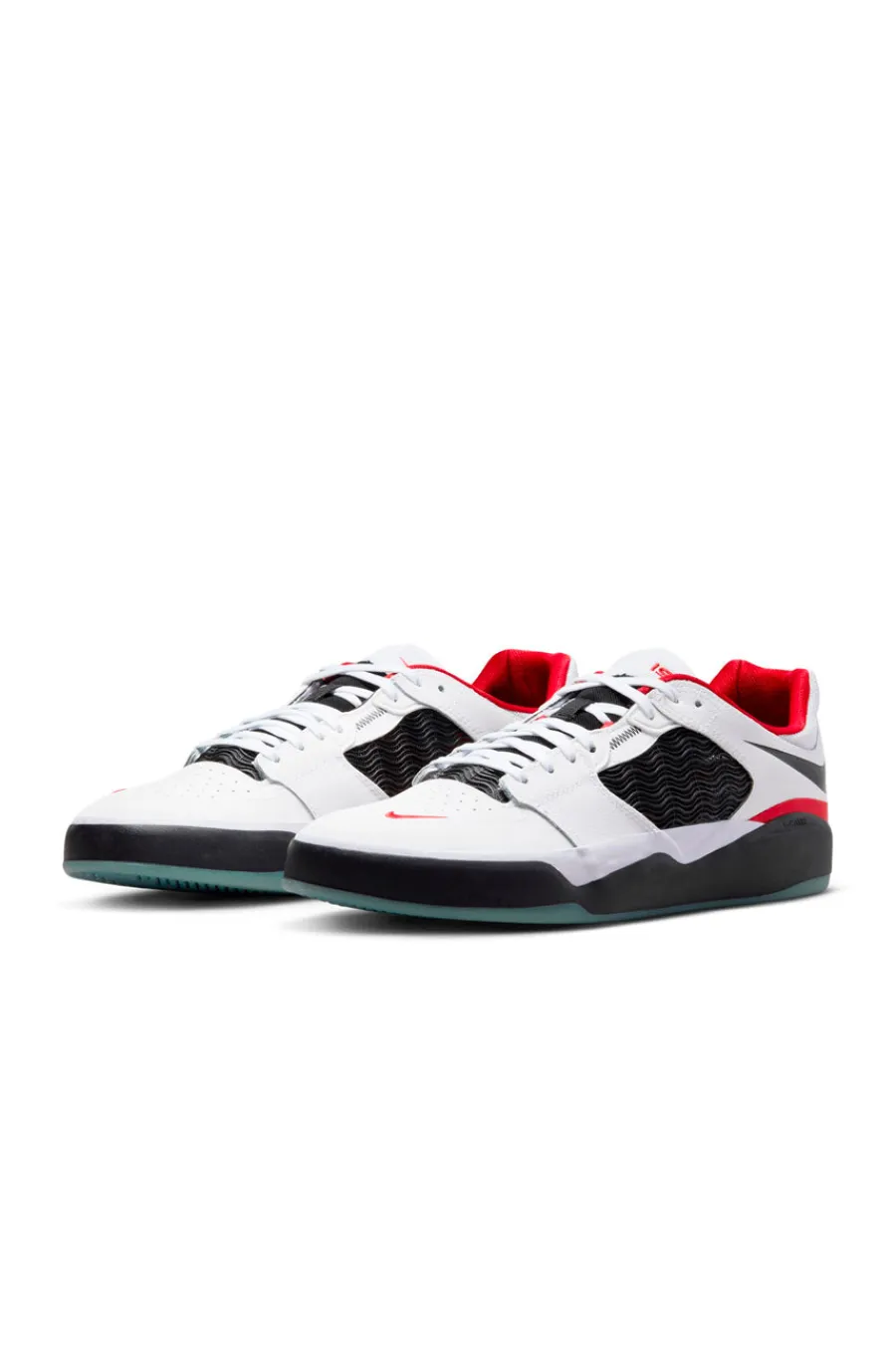Uomo NIKE Sneakers Skateboard Bianche SB Ishod Wair PRM L