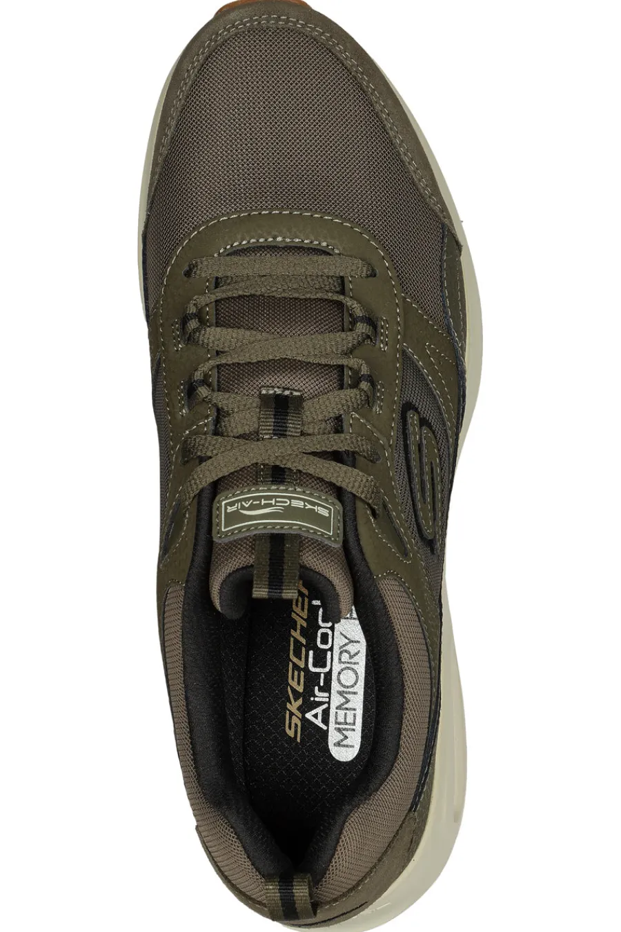 Uomo SKECHERS Sneakers Skech-Air Court-Homegrown Oliva