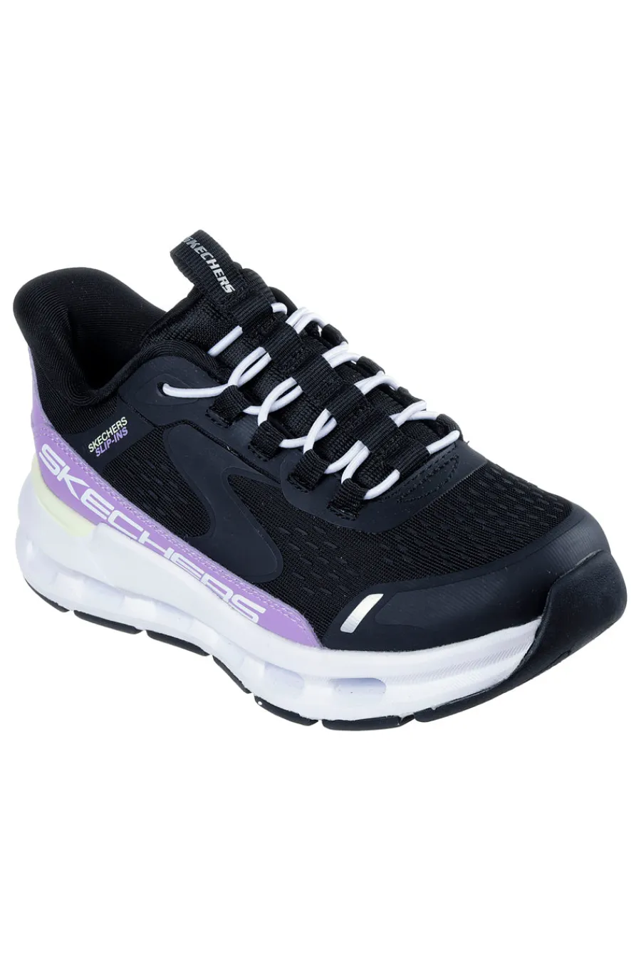 Donna SKECHERS Sneakers slip-ins nere con Memory Foam Glide-Step+ Vista Lane