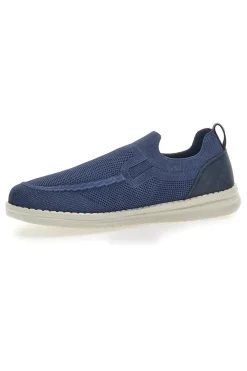 Uomo MAX DILLAN Sneakers Slip-On Blu 5290