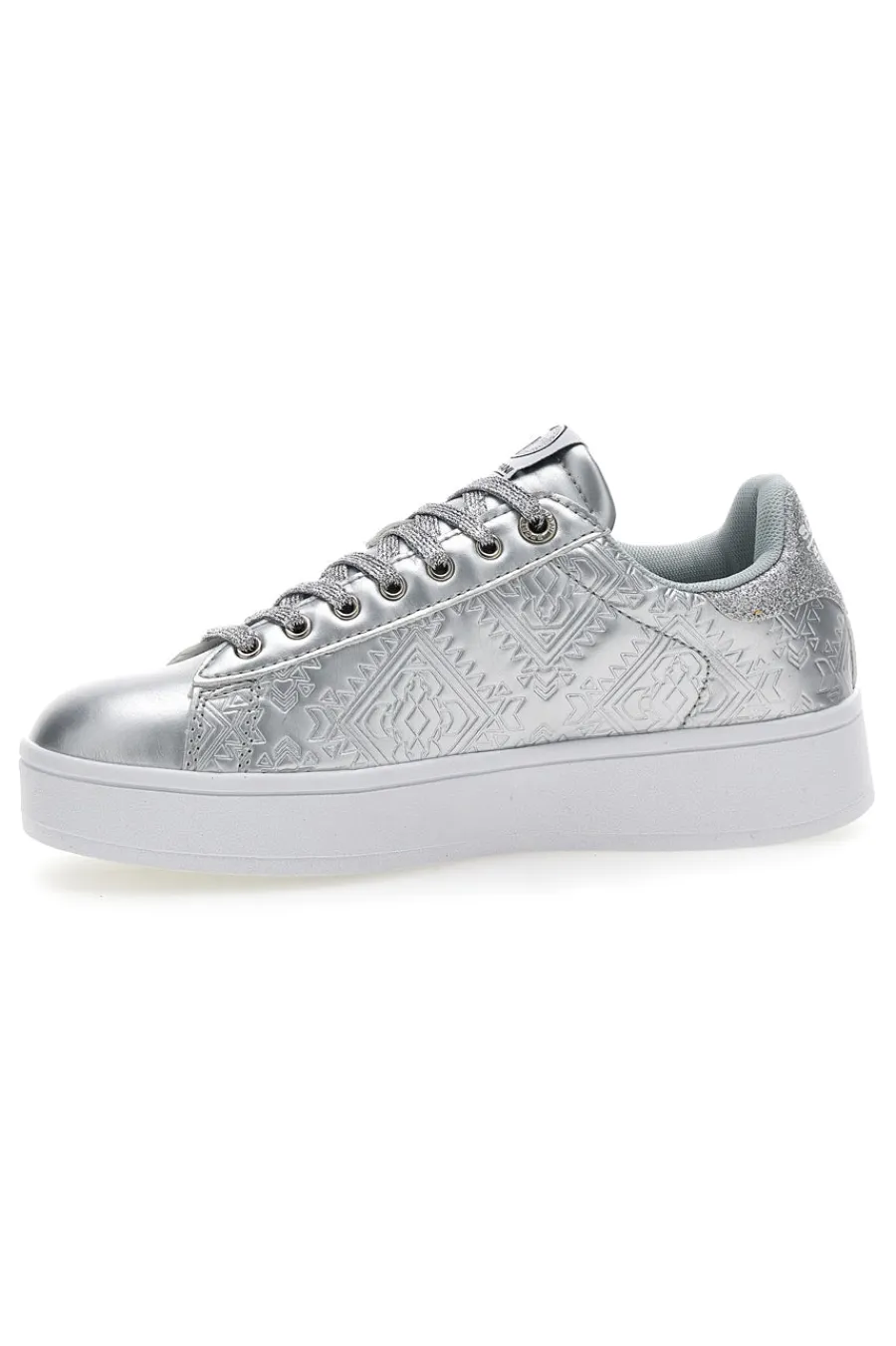 Donna SOLO SOPRANI Sneakers Soprani Etnic Fantasy Argento