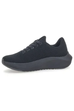 Uomo LOTTO Sneakers Sportive Nere con Tomaia in Mesh e Soletta Air Memory Foam SPEEDRIDE 900