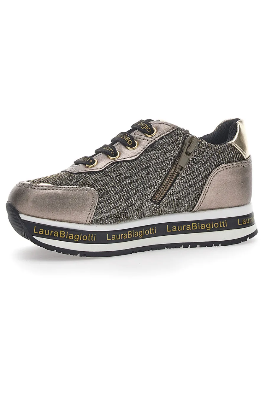 LAURA BIAGIOTTI Sneakers Taupe Glitter 8711