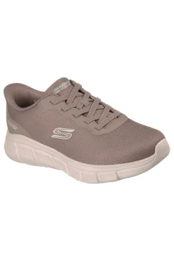Uomo SKECHERS Sneakers scuro Slip-Ins Memory Foam Bobs B Flex Glacial Edge