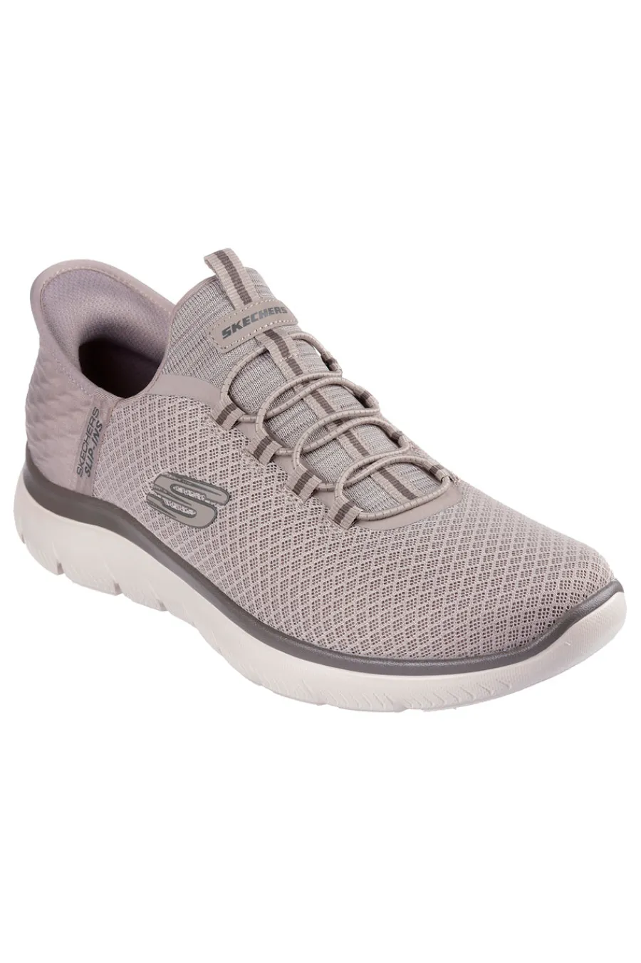Uomo SKECHERS Sneakers taupe slip-ins vegan con memory foam Summits High Range