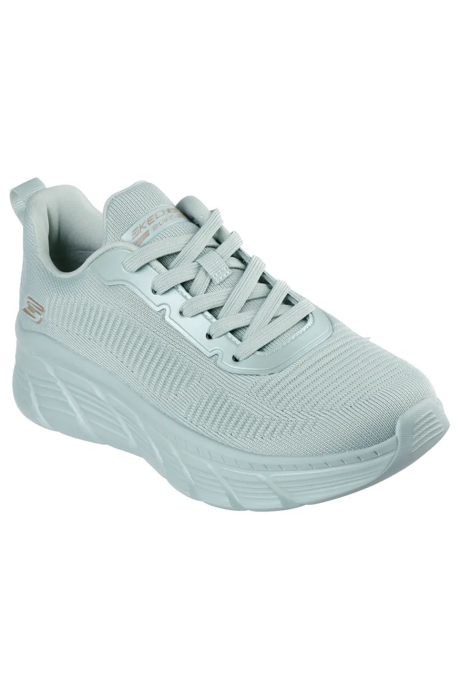 Donna SKECHERS Sneakers verde acqua BOBS Sport B Flex Hi - Flying HI