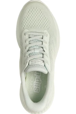 SKECHERS Sneakers verde salvia in mesh con Slip-Ins e Goga Mat Go Walk Now Khloe Discount
