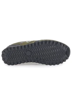 Uomo GAS Sneakers Verdi con Dettagli Arancioni Sedrik