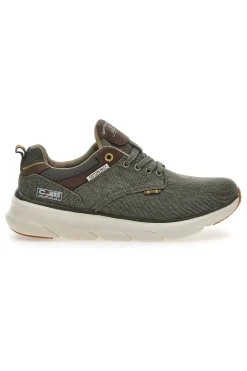 Uomo COTTON BELT Sneakers Verdi CBM85A10