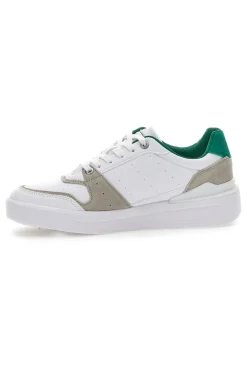 Uomo SOLO SOPRANI Sneakers Vintage Soprani Couture Janus Low Mix Bianche