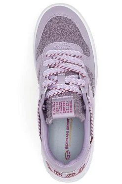 SOLO SOPRANI Sneakers Viola Soprani Sport Brescia Fur LILLA Hot
