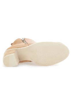 MON DIEU Stiefeletten 200 Echt Braune Stiefeletten LEDER New