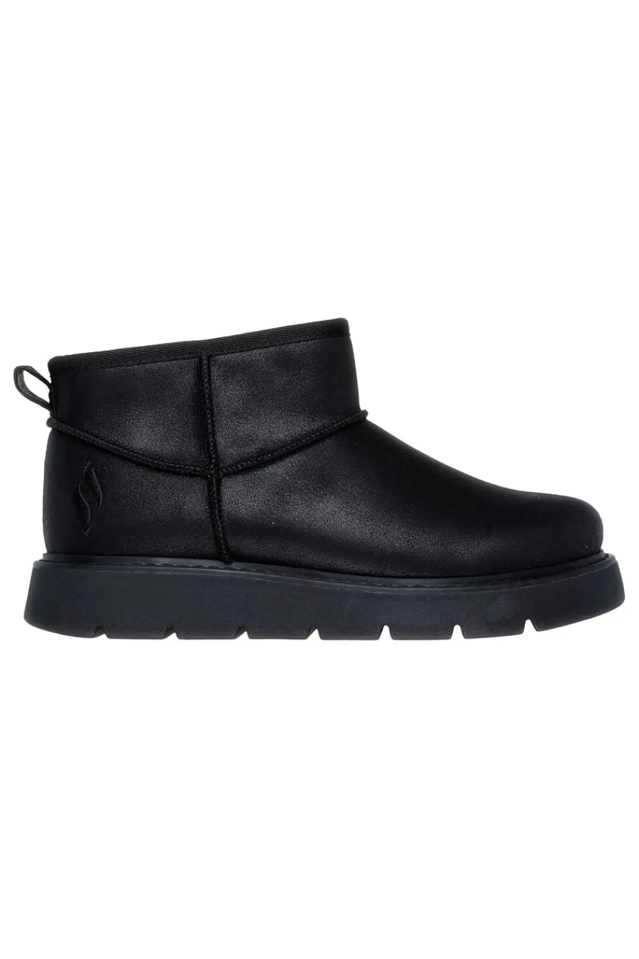 Donna SKECHERS Stivaletti alla caviglia neri con pelo Keepsakes Lite - Snowbird