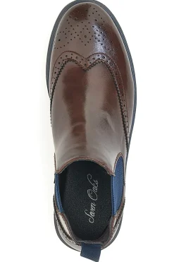 Uomo SEVENOAKS Stivaletti Beatles Marroni 18011