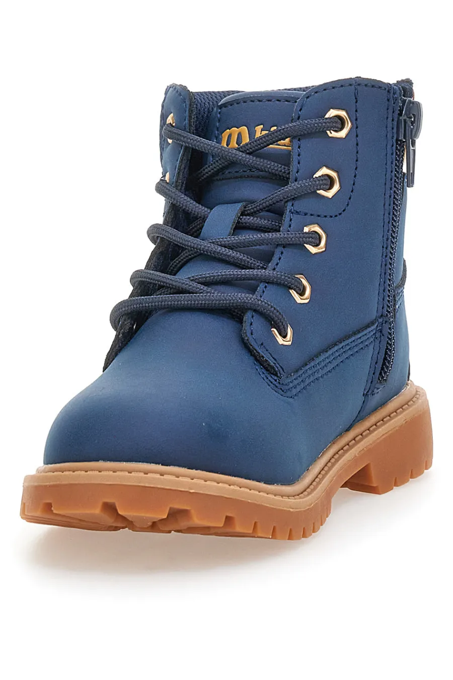 MKIDS Stivaletti blu con collo imbottito MG165