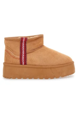 ME u0026 ME Stivaletti Con Pelo e Flatform ME&ME 002 CAMEL Outlet