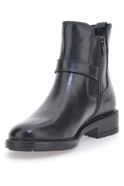 Donna THE FIRST Stivaletti Chelsea Boots Neri 012