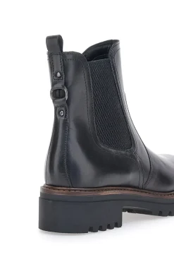 PITTARELLO CLASS Stivaletti Chelsea Neri con Cerniera 690 Sale