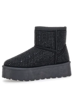 PITTARELLO GLAM Stivaletti con Strass Neri 1302 Hot