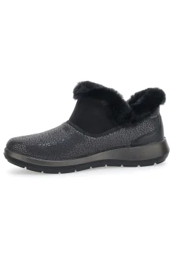 Donna INBLU Stivaletti in Eco Fur 34 WG Nero