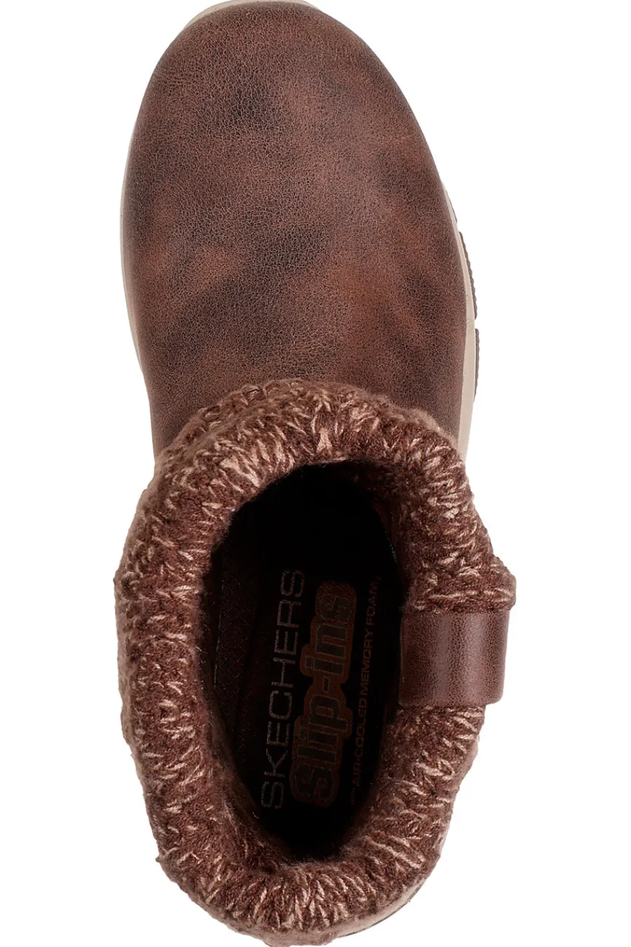 Donna SKECHERS Stivaletti marroni slip-ins con Memory Foam EASY GOING COZY WEATHER 2