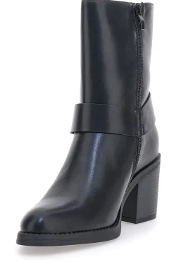 PITTARELLO Stivaletti Neri con Cerniera Laterale Capsule 24186 026 SCHWARZ