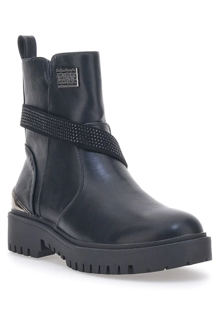 Donna GMV Stivaletti Neri 295