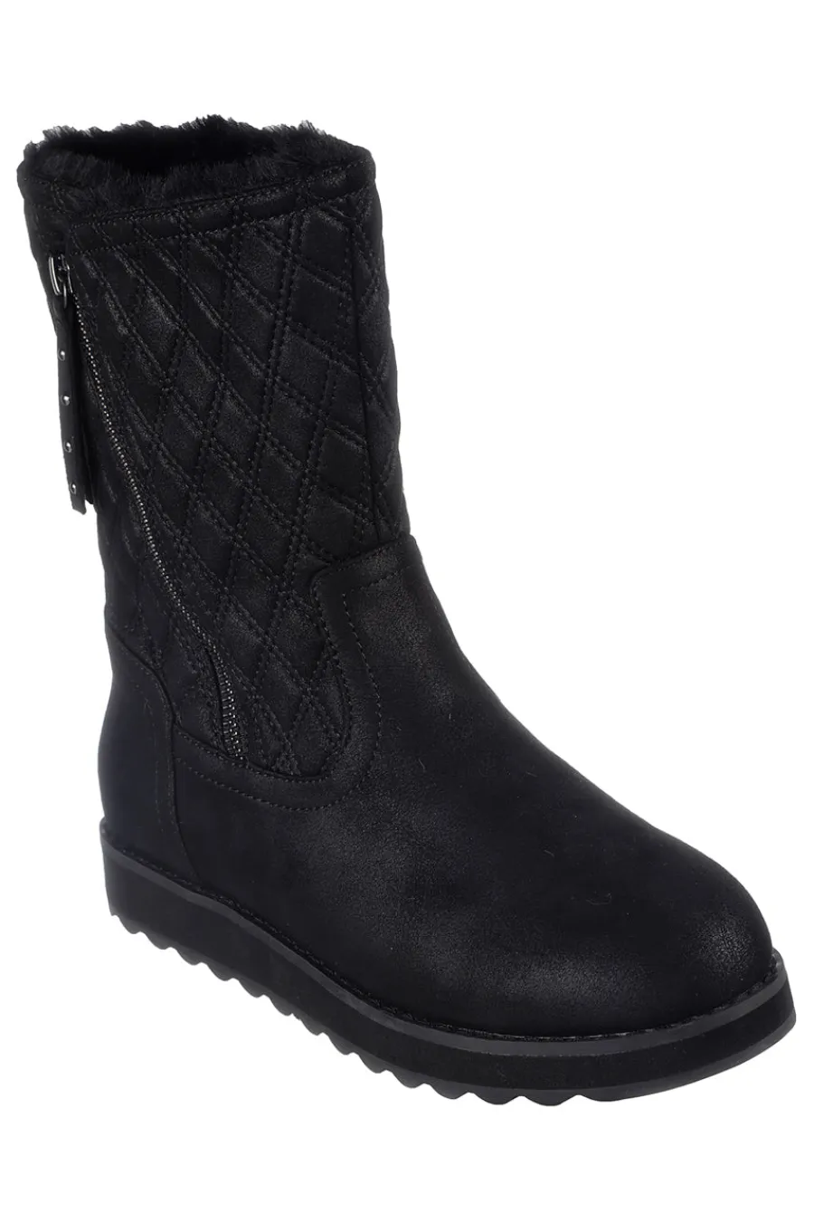 Donna SKECHERS Stivaletti Neri Keepsakes 2 Morning Walks