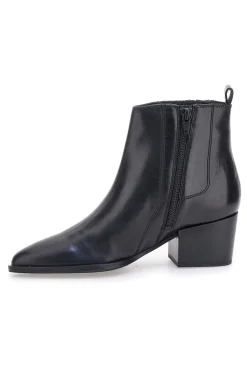 PITTARELLO GLAM Stivaletti Neri Vera Pelle Con tacco a Blocco 542 Best