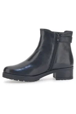 Donna PLOCADI Stivaletti 15832 Neri Vera Pelle
