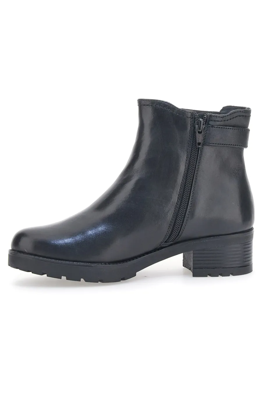 Donna PLOCADI Stivaletti 15832 Neri Vera Pelle