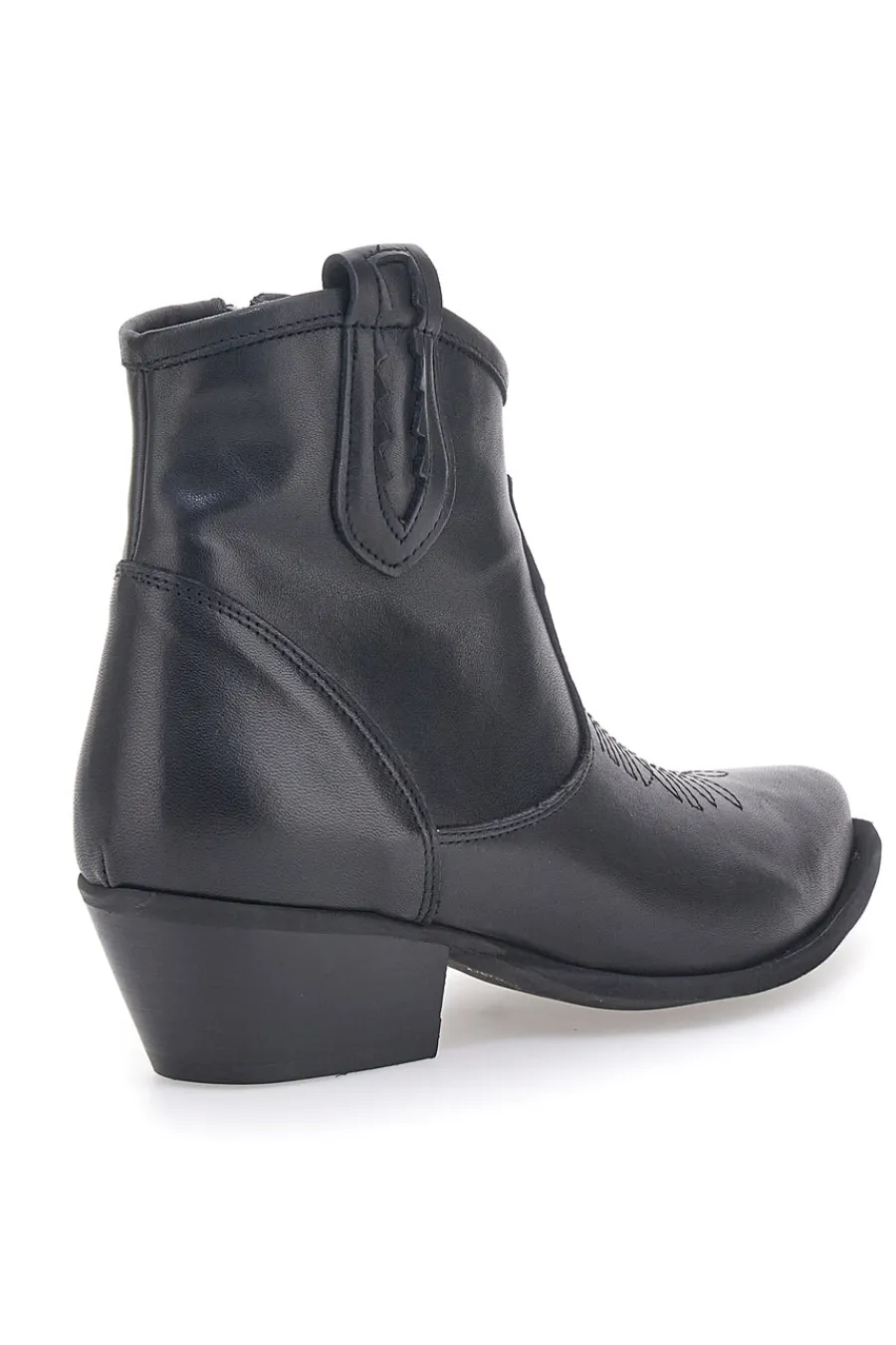 PITTARELLO LOVE Stivaletti Texani Neri Bassi Made in Italy TEX925 Outlet