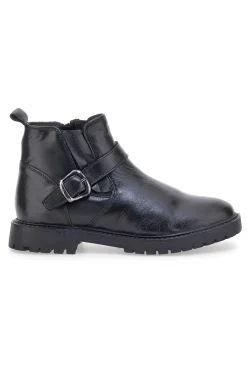 Donna PRIMA RIGA Stivaletti vera pelle neri 500