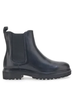 Donna PLOCADI Stivaletto Chelsea Boots 17634 Nero