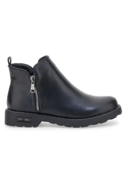 Donna ME u0026 ME Stivaletto nero con inserti metallici ME & ME 1214