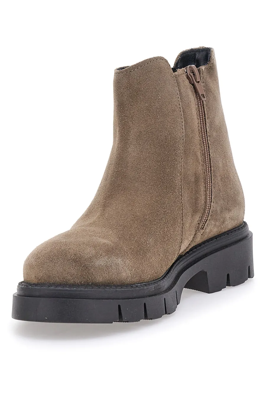 Donna PITTARELLO GLAM Stivaletto nero in vera pelle con elastico laterale 2546019