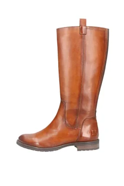 Donna BAGATT Stivali alti marroni in pelle caldi con zip D11AFS3J00